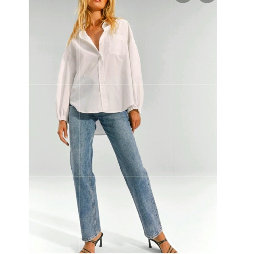 Rails Denim Topanga High Rise Straight Jeans sz 26